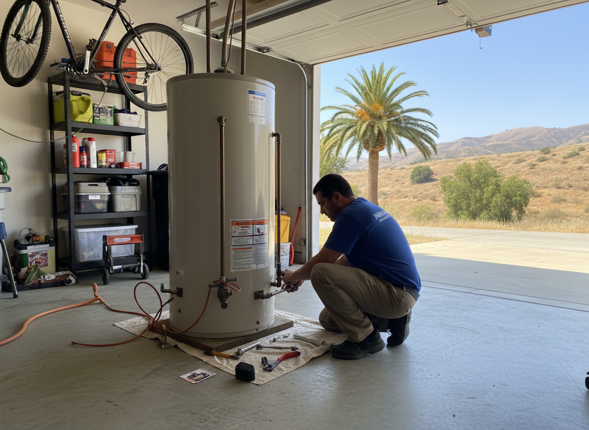 water heater repair in Historic Murrieta